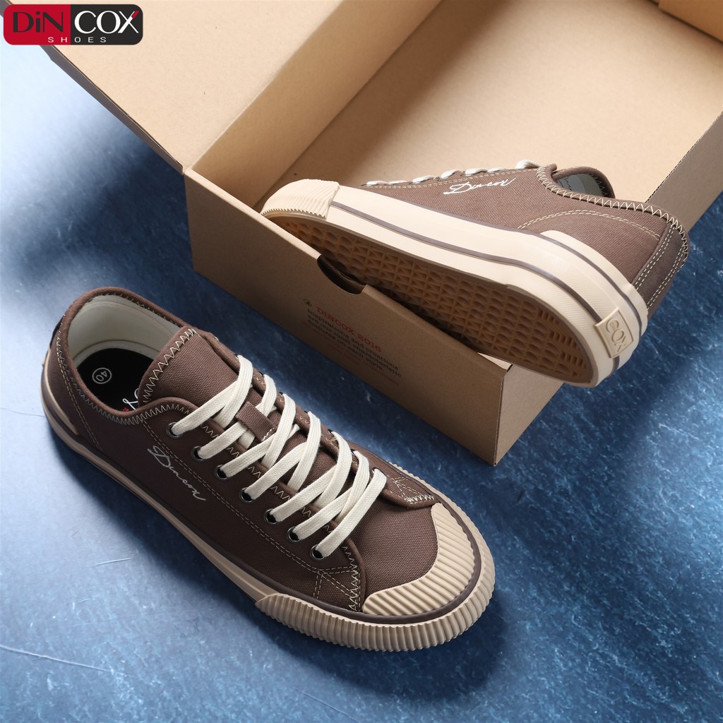 [COX] Giày Sneakers Dincox Nữ/Nam d21 chocolate chính hãng