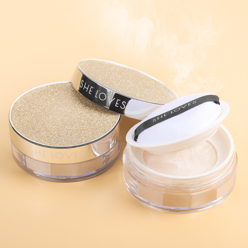 Phấn phủ kiểm soát mồ hôi Sheloves Silky and Water Loose Powder 10g