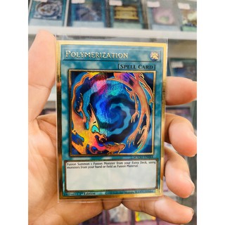Thẻ Bài Lẻ YugiOh! Mã MAGO-EN044 - Polymerization - Premium Gold Rare - 1st Edition