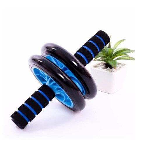 ⚡Free Ship⚡Con lăn 2 bánh tập cơ bụng tặng kèm thảm