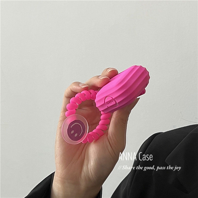Vỏ Bảo Vệ Hộp Sạc Tai Nghe AirPods 1 2 3 Pro Bằng Silicon Hình Hoa Hồng Đỏ 3rd 2021