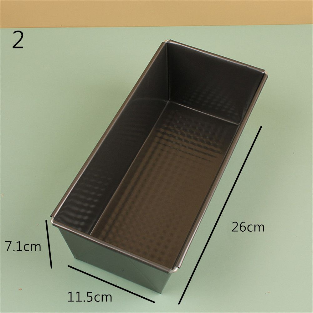 Khuôn Nướng Bánh Mì Hình Vuông Bằng Thép Carbon Chống Dính