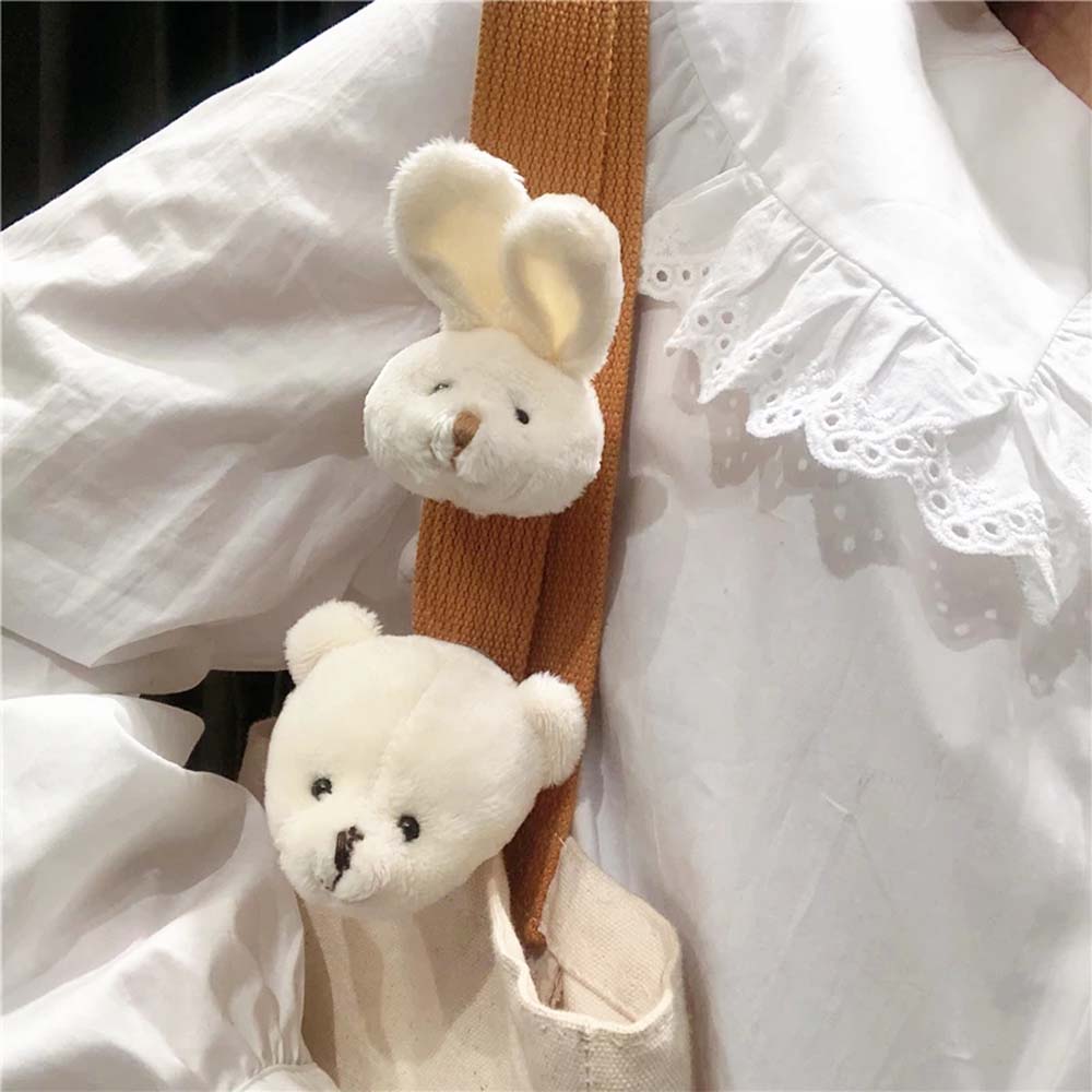 Ghim Cài Áo Hình Thỏ Bông Xinh Xắn