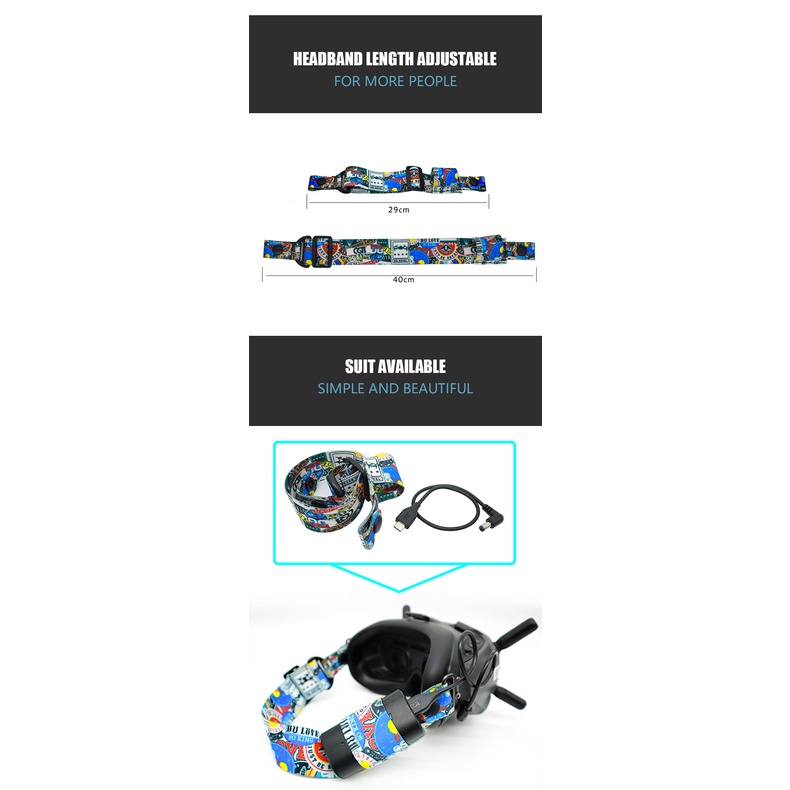 Dây Cáp PU Chống Bụi Cho DJI FPV Goggles V2