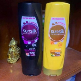 Combo 3 chai Dầu xả sunsilk 140g (hàng khuyến mãi tách sét)