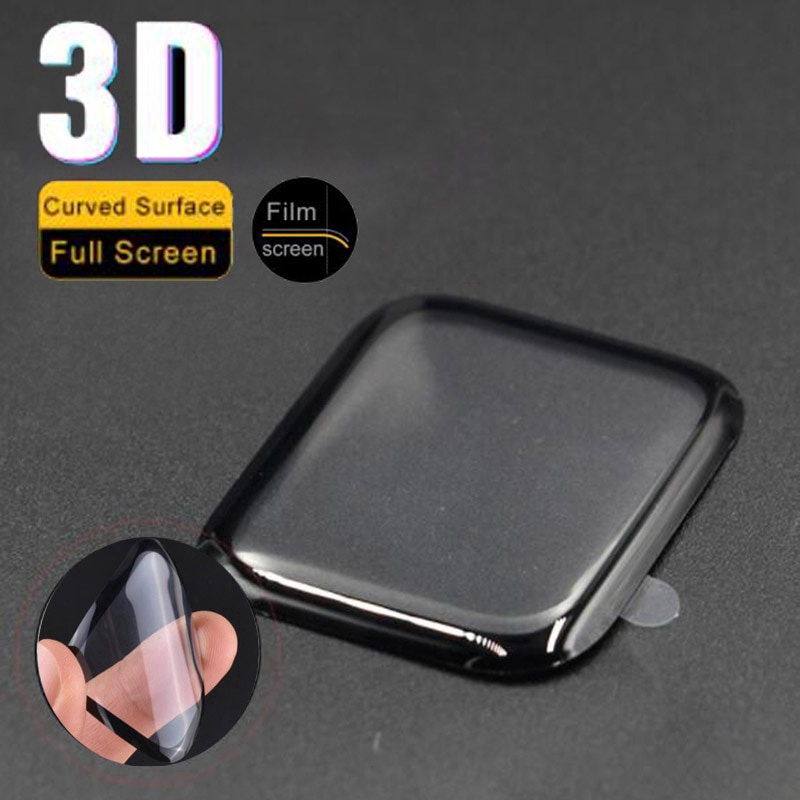 Miếng Dán Bảo Vệ Màn Hình 3d Cho Đồng Hồ Thông Minh Apple Watch Series 1 / 2 / 3 / 4 / 5 / Se / 6 38 / 42 / 40 / 44mm