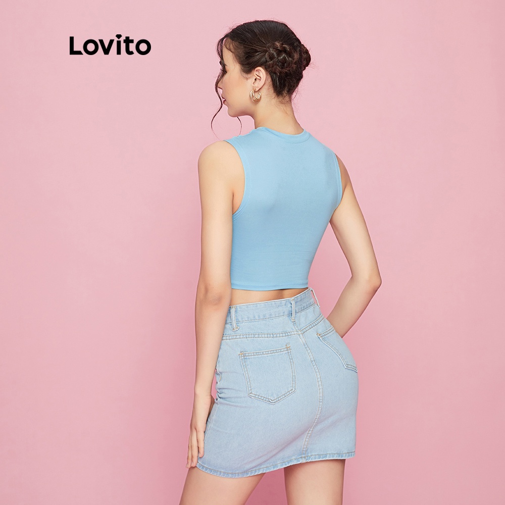 Áo trễ vai in hình trái tim Lovito L09901
 | BigBuy360 - bigbuy360.vn