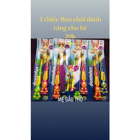 bàn chải đánh răng cho bé