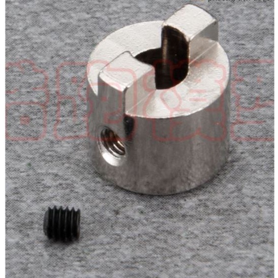 Ngã ba chân vịt hoặc chóp khớp chân vịt chữ U vào trục 3mm 4mm 5mm, dùng cho các loại trục tàu thuyền mô hình chế tạo