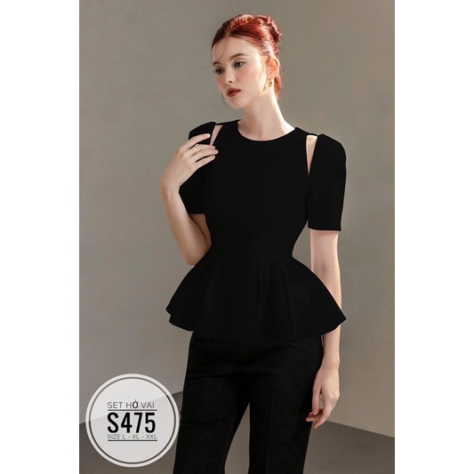 BIGSIZE NHUNG LÊ Set hở vai S475