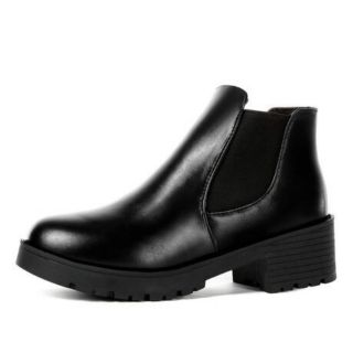 < SALE > Boots Nữ Cổ Chun Đế 5cm Thời Trang