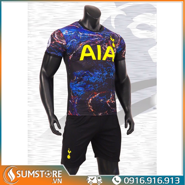 Quần Áo Bóng Đá Tot.ten.ham Sân Khách 2022 - Đồ Đá Banh Thể Thao Nam Nữ Thun Lạnh Cao Cấp
