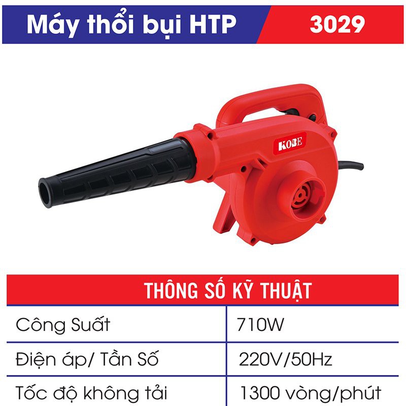 MÁY THỔI BỤI ĐIỆN TỬ MINI KOBE HTP 3029 - Hàng Chính Hãng 100%