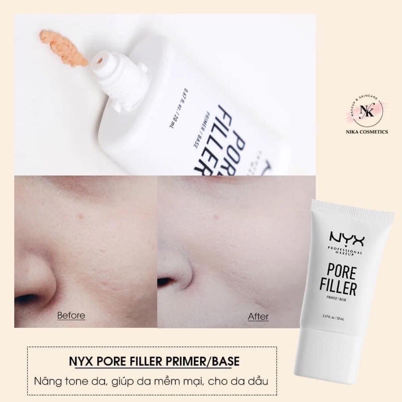 Kem lót làm mịn da NYX Pore Filler Primer