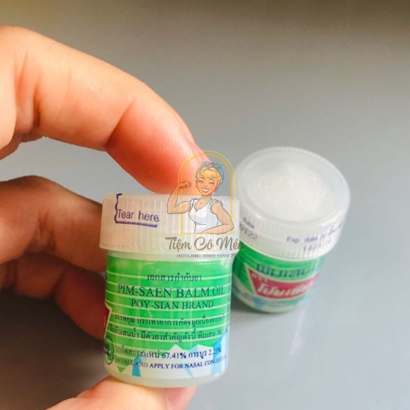 DẦU HÍT THÔNG MŨI - POY SIAN PIM-SAEN - NỘI ĐỊA THÁI LAN