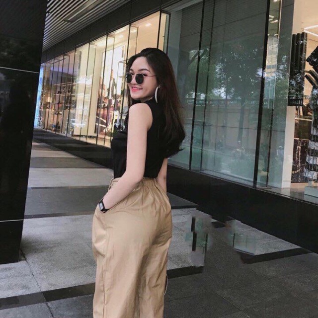 Set áo ba lỗ quần baggy