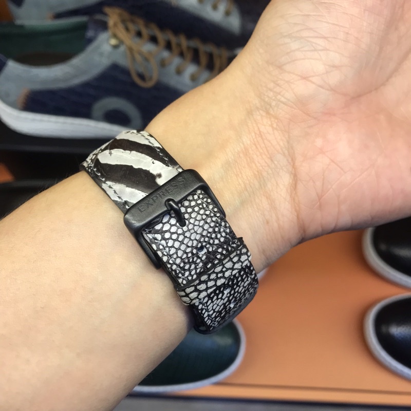 Dây Đồng Hồ Da Đà Điểu Wash MrFour + Bộ Khóa  + Dụng cụ Tháo Lắp | Ostrich Leather Watch Bands