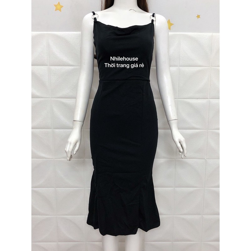 🎀ĐẦM DỰ TIỆC DÂY BODY ÔM CỔ ĐỔ ĐUÔI CÁ MÚT NGỰC GIÁ RẺ | BigBuy360 - bigbuy360.vn