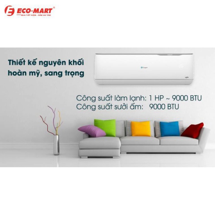 Điều hòa Casper 2 chiều Inverter R32 12000btu GH-12TL32(IN/OUT)