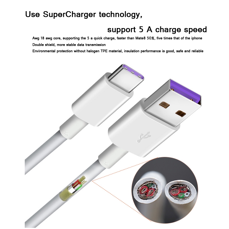 Cáp sạc nhanh hàng chính hãng cho Huawei Mate9