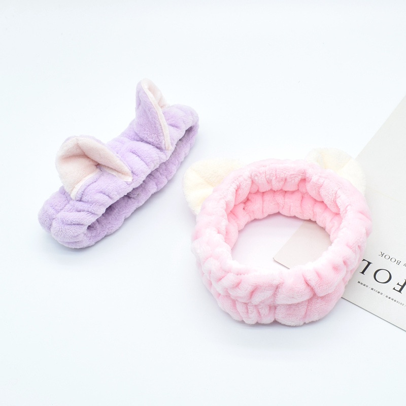 Băng Đô Cài Tóc Tai Mèo Dễ Thương Phong Cách Hàn Quốc