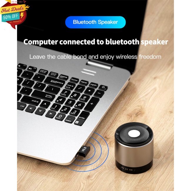 Đầu Usb Nhận Tín Hiệu Bluetooth 5.0 Cho Tv/Pc