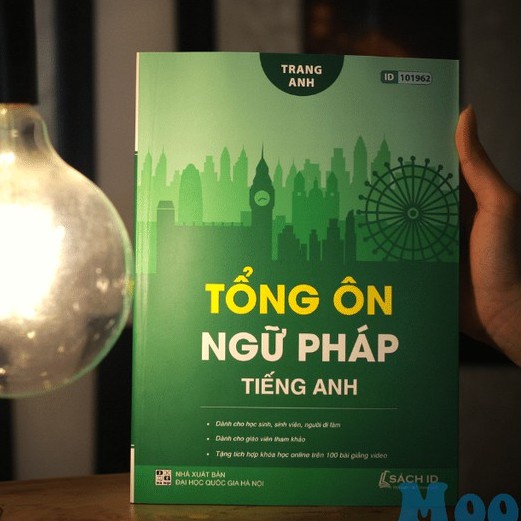 Combo sách chuyên đề giải thích ngữ pháp tiếng anh: Tổng ôn tiếng anh và trọng tâm tiếng anh Trang Anh | Moonbook