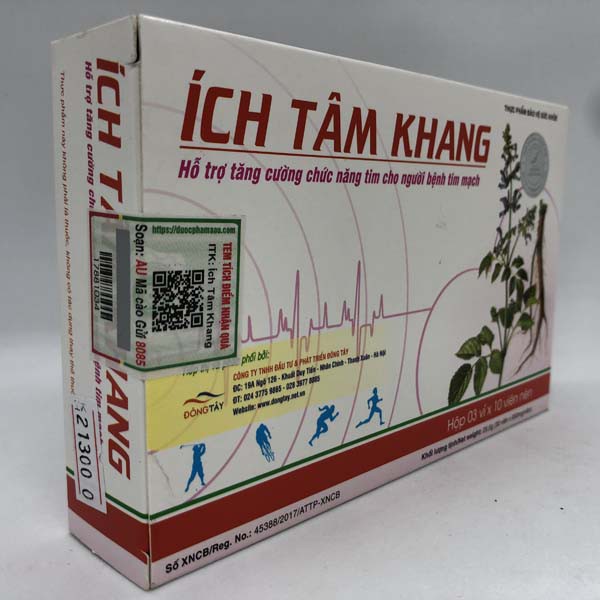 Ích Tâm Khang - Phòng & Hỗ Trợ Bệnh Suy Tim