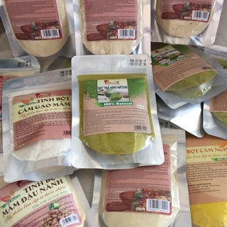 Tinh bột trà xanh MatCha đắp mặt nạ