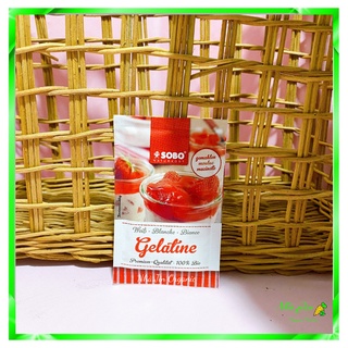 Bột Gelatine Hữu Cơ SoBo Organic Gelatine 9g