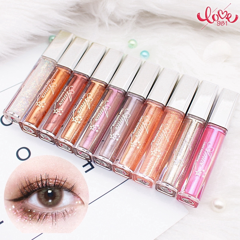 [Hàng mới về] Phấn trang điểm mắt dạng lỏng màu sắc ánh kim độ bóng cao không bị nhòe chống thấm nước và mồ hôi | BigBuy360 - bigbuy360.vn