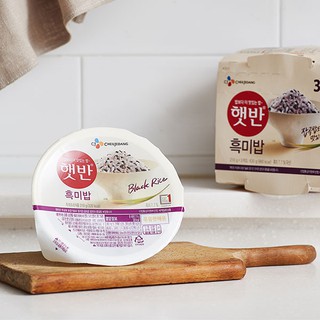 Cơm ăn liền, cơm gạo nếp than/cơm gạo mầm/cơm ngũ cốc CJ