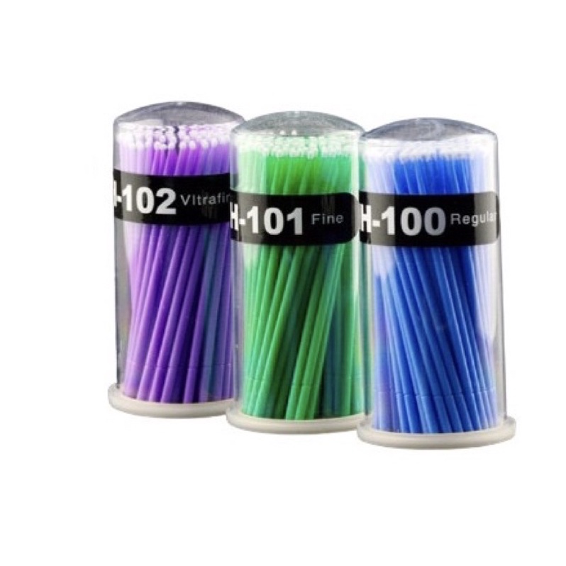 Tăm bông nhựa ủ tê, nối mi