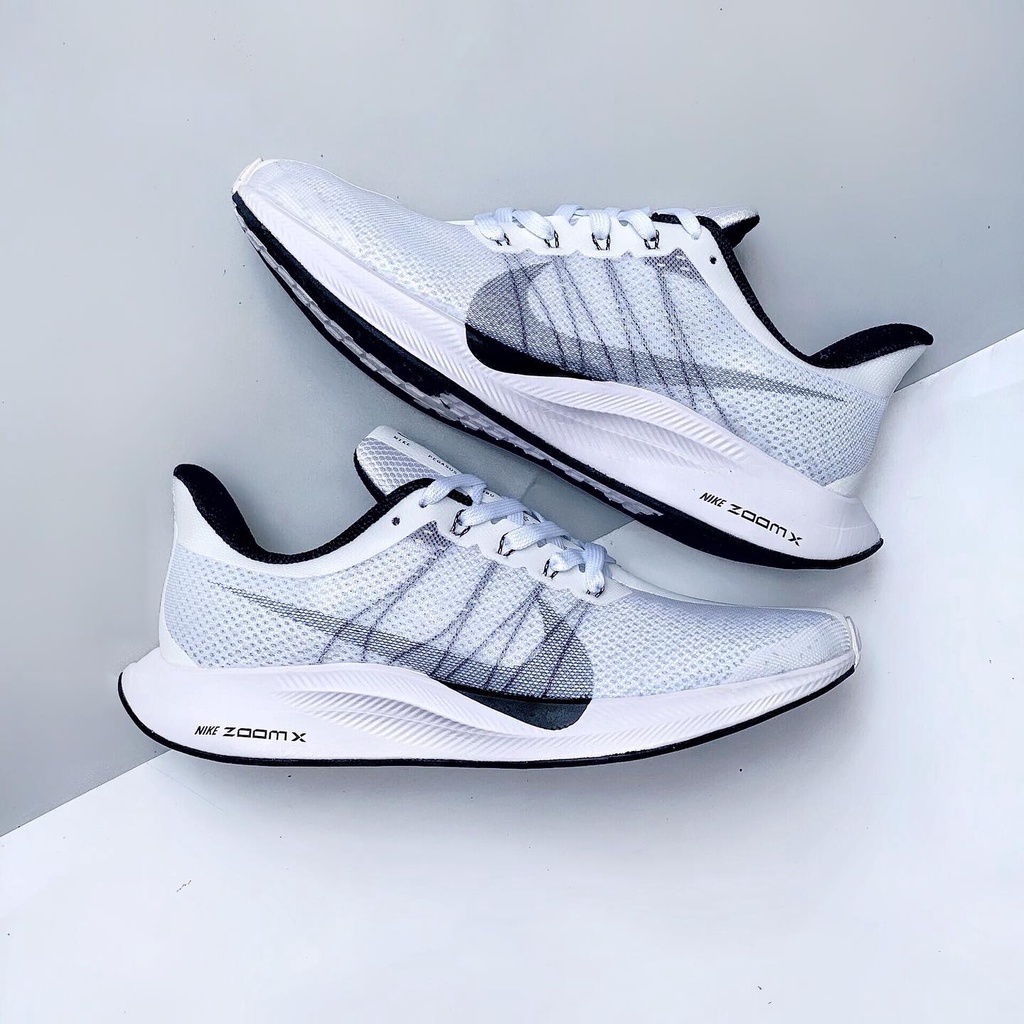 Giày Sneaker Zoomx Pegasus 35 Turbo 2.0 black white