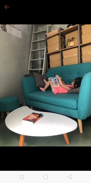 Bàn sofa 1m nữa hình bát quái | BigBuy360 - bigbuy360.vn