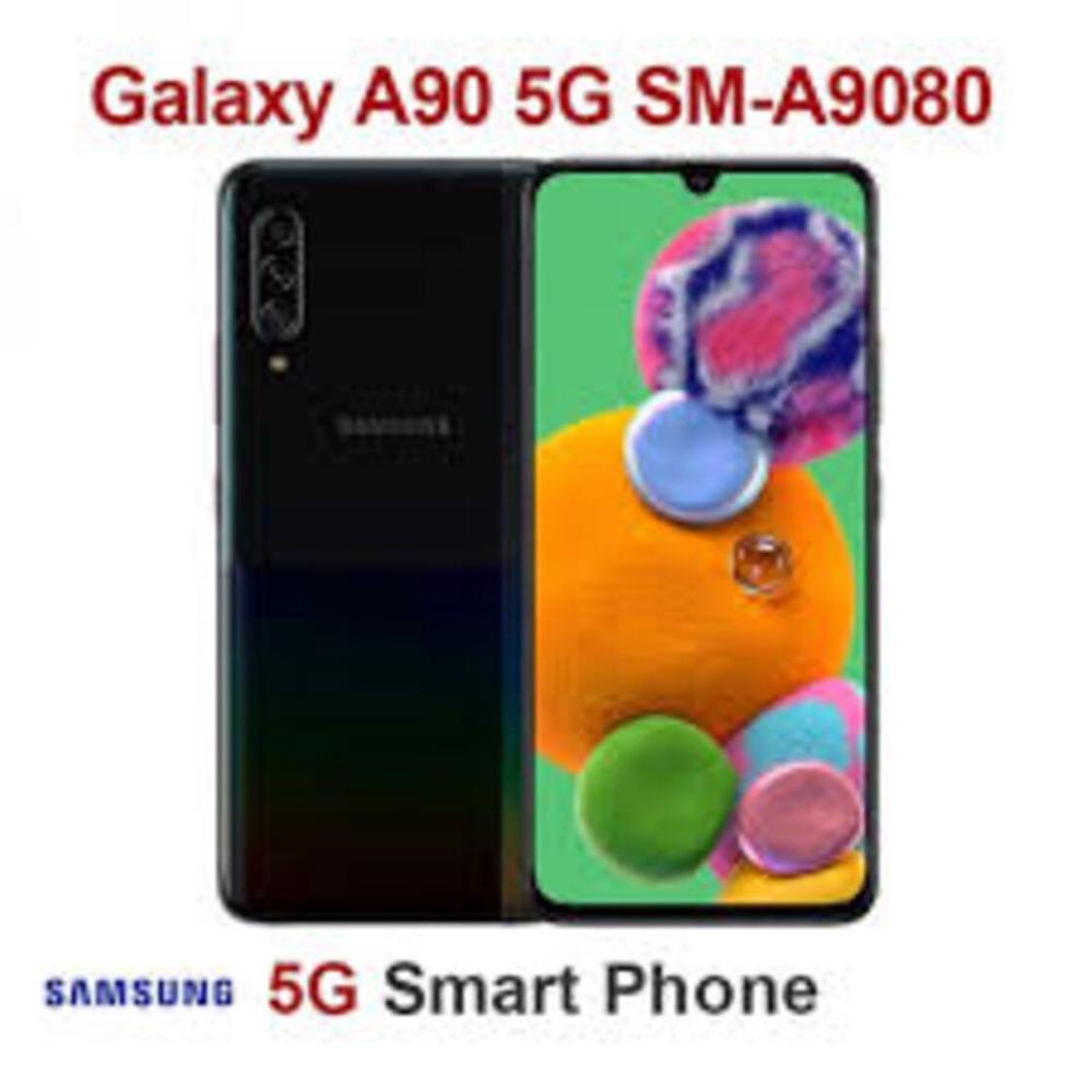 Điện thoại Samsung Galaxy A90 hỗ trợ 5G ram 6G rom 128G, Camera sau: 48 MP & 8 MP, 5 MP, Chiến Game mượt - GS 03