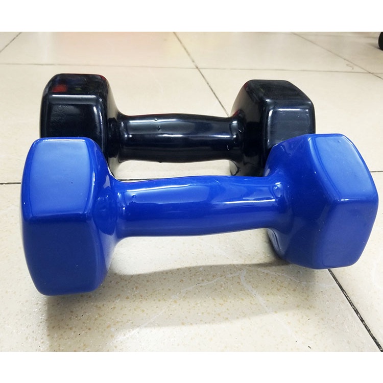 Tạ tay cao cấp 5kg | Tạ bọc cao su loại 5kg 1 chiếc ⚡ Dụng cụ tập GYM giá tốt