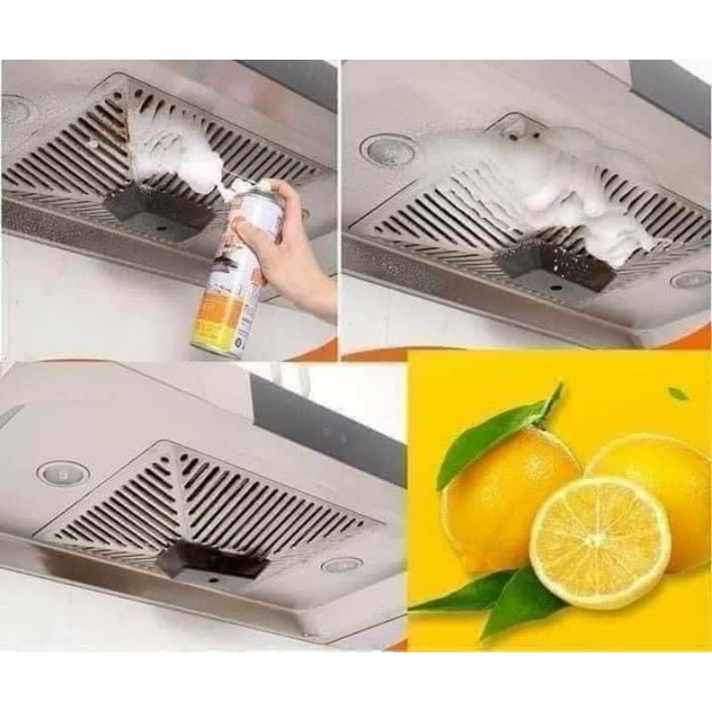 Bình xịt bếp Kitchen clear vàng