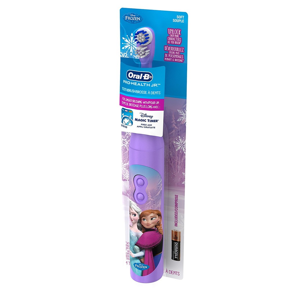 Bàn chải đánh răng cho trẻ em dùng pin Oral-B Pro-Health Stages Disney Frozen Power Kid's Toothbrush