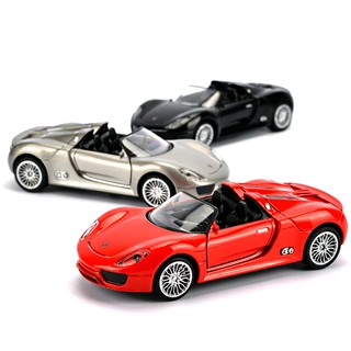 Mô hình 1:32 xe Porsche 918 Roadster Mui trần