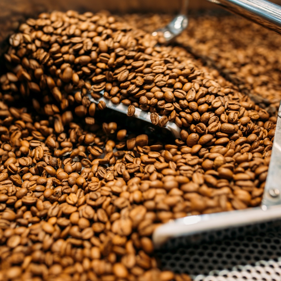 Cà phê Arabica Cầu Đất nguyên chất 100% rang mộc vị đắng, chua nhẹ, hậu ngọt gói 500g Anni Coffee