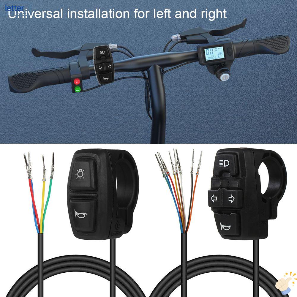 Công Tắc Đèn Xe Đạp Điện Tử Điều Khiển Hệ Thống Còi Mới