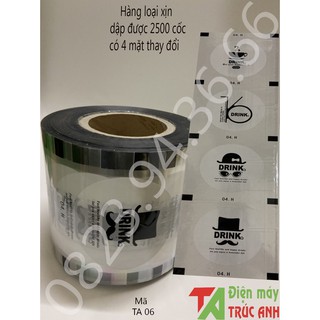 Màng Dập Hình Mặt - Drink ( Nhiều mẫu mới )