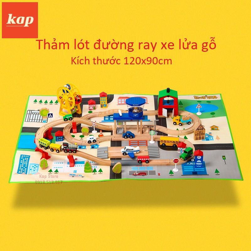 Thảm xốp 3 lớp chống thấm, bản đồ giao thông thành thị