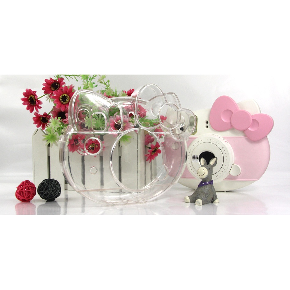 Túi Đựng Máy Ảnh instax mini Hình hello kitty Ốp
