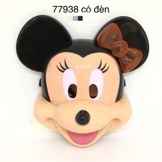 Mặt nạ có đèn Doraemon/ Hellokitty/ Mickey hóa trang halloween