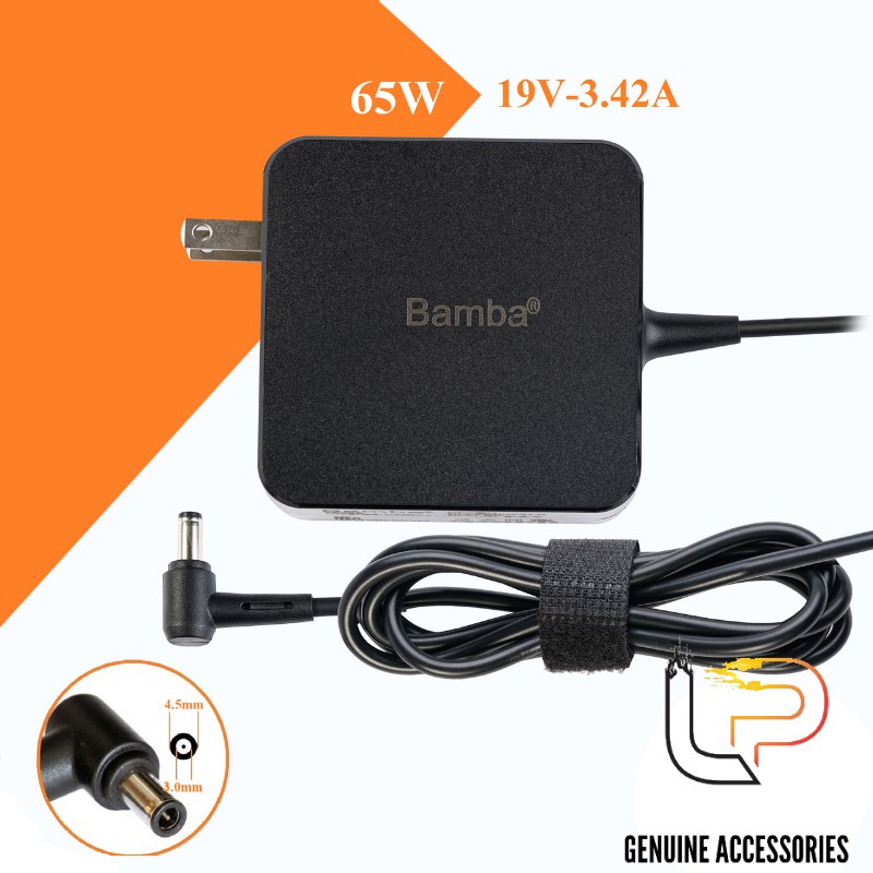 BỘ SẠC LAPTOP ASUS 19V-3.42A BAMBA - ADAPTER SỬ DỤNG CHO LAPTOP ASUS 19V-3.42A BAMBA