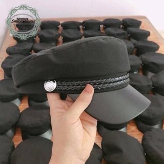 NÓN BERET HẢI QUÂN, MŨ NEWSBOY THÙY THỦ MŨI DA DÀNH CHO CẢ NAM VÀ NỮ