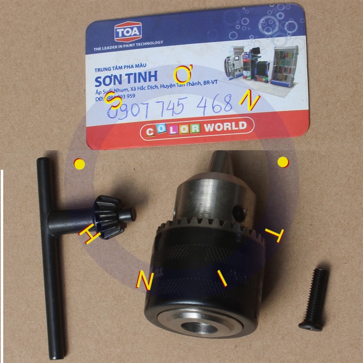 ĐẦU KẸP MŨI KHOAN 13mm (CÓ KHÓA) TOLSEN 79161