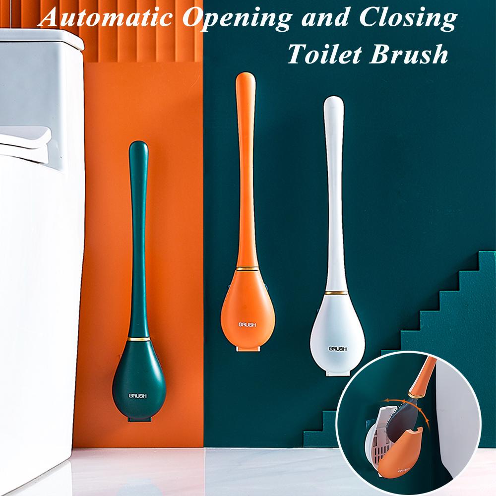 Giá Đỡ Bàn Chải Vệ Sinh Toilet Gắn Tường Bằng Silicon Tiện Dụng